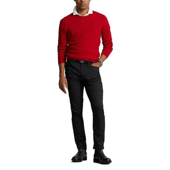 Polo Ralph Lauren Slim Fit Performance Stretch Chino Pants in Navy Size 34x32 - Picture 1 of 4